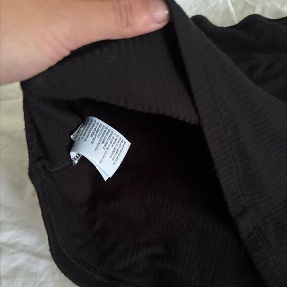 black ae tubetop ribbed size XS - Picture 7 of 9